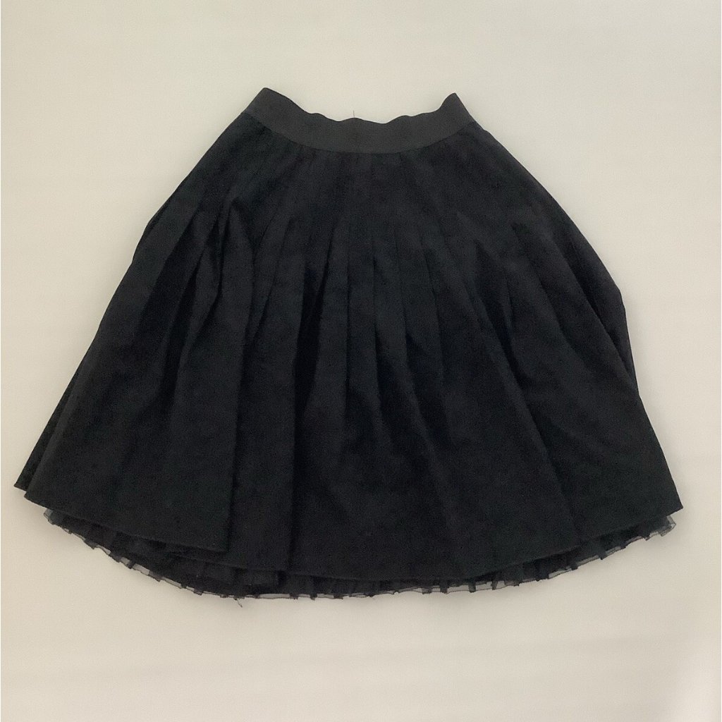 Marc Jacobs Pleated Mini Skirt Tulle Underskirt Black Women's Size 6